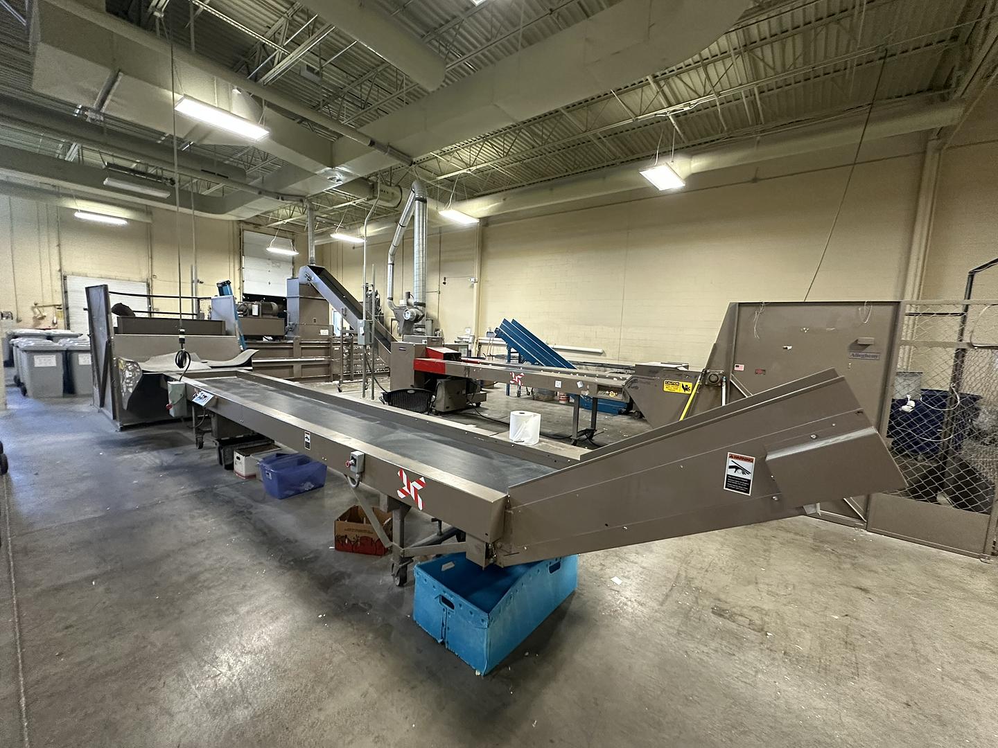 Turnkey Allegheny Shredding System — Box Dumpers, Dual Shredders, Conveyors & Closed-Door Baler