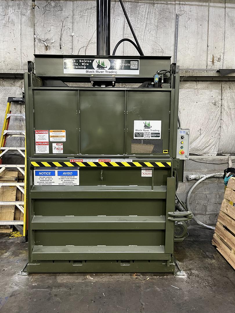Reconditioned Vertical Baler Installed in Central Pennsylvania