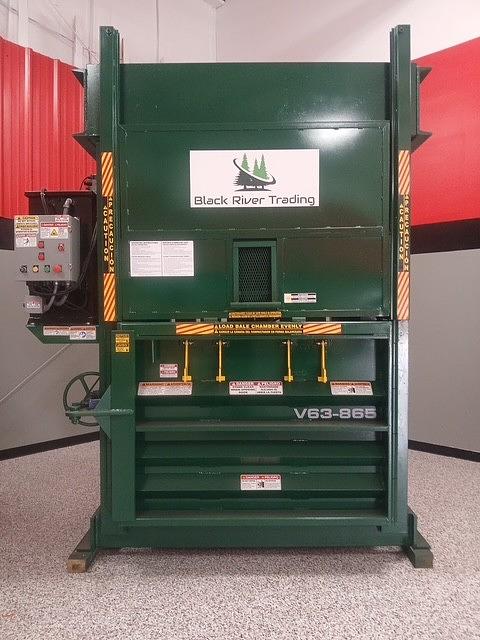 Factory-Reconditioned BACE V63HD-865 Vertical Baler Headed to California