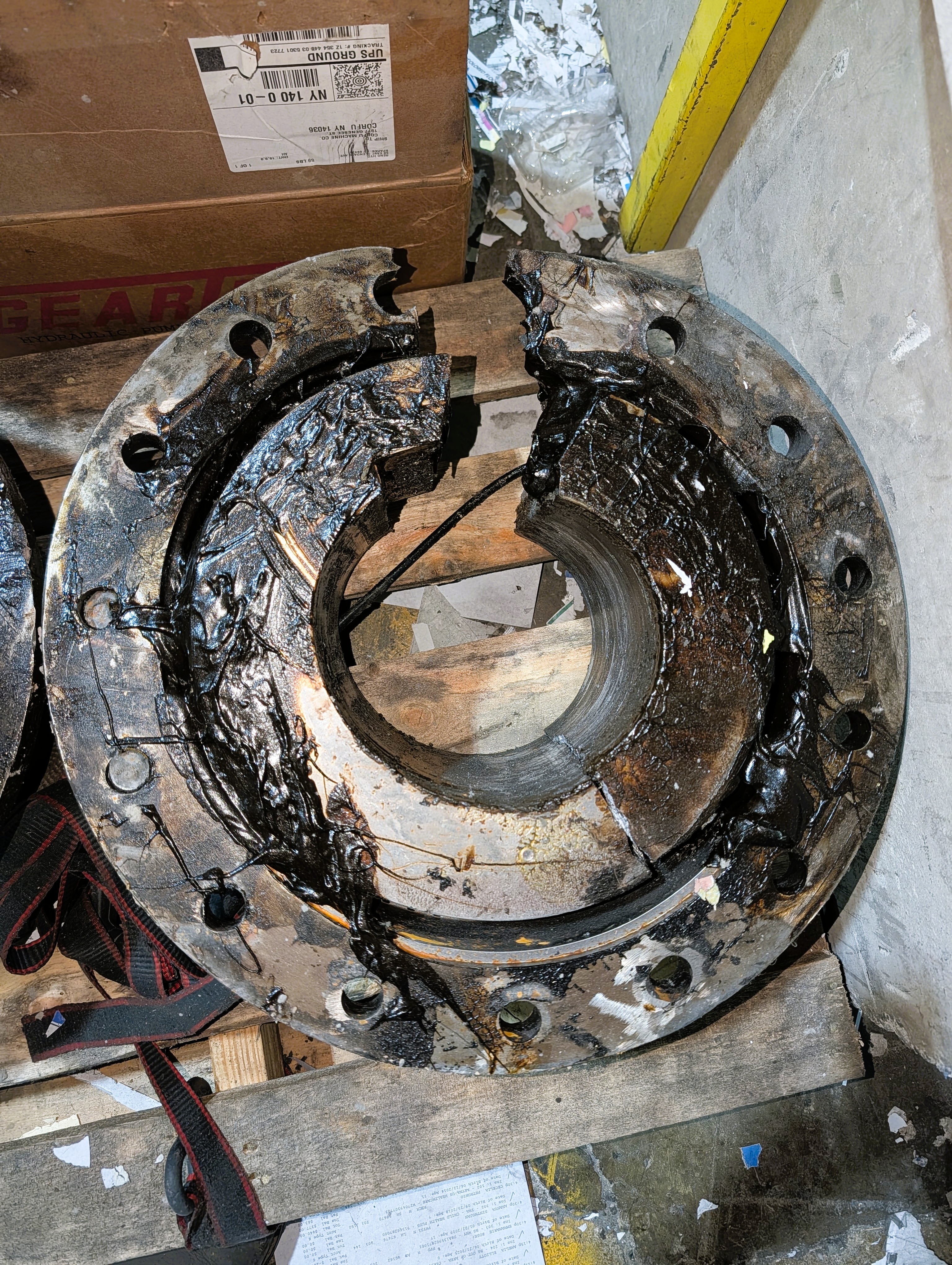 BRT Crew Completes Major Repair on High-Volume Dual-Shaft Shredder