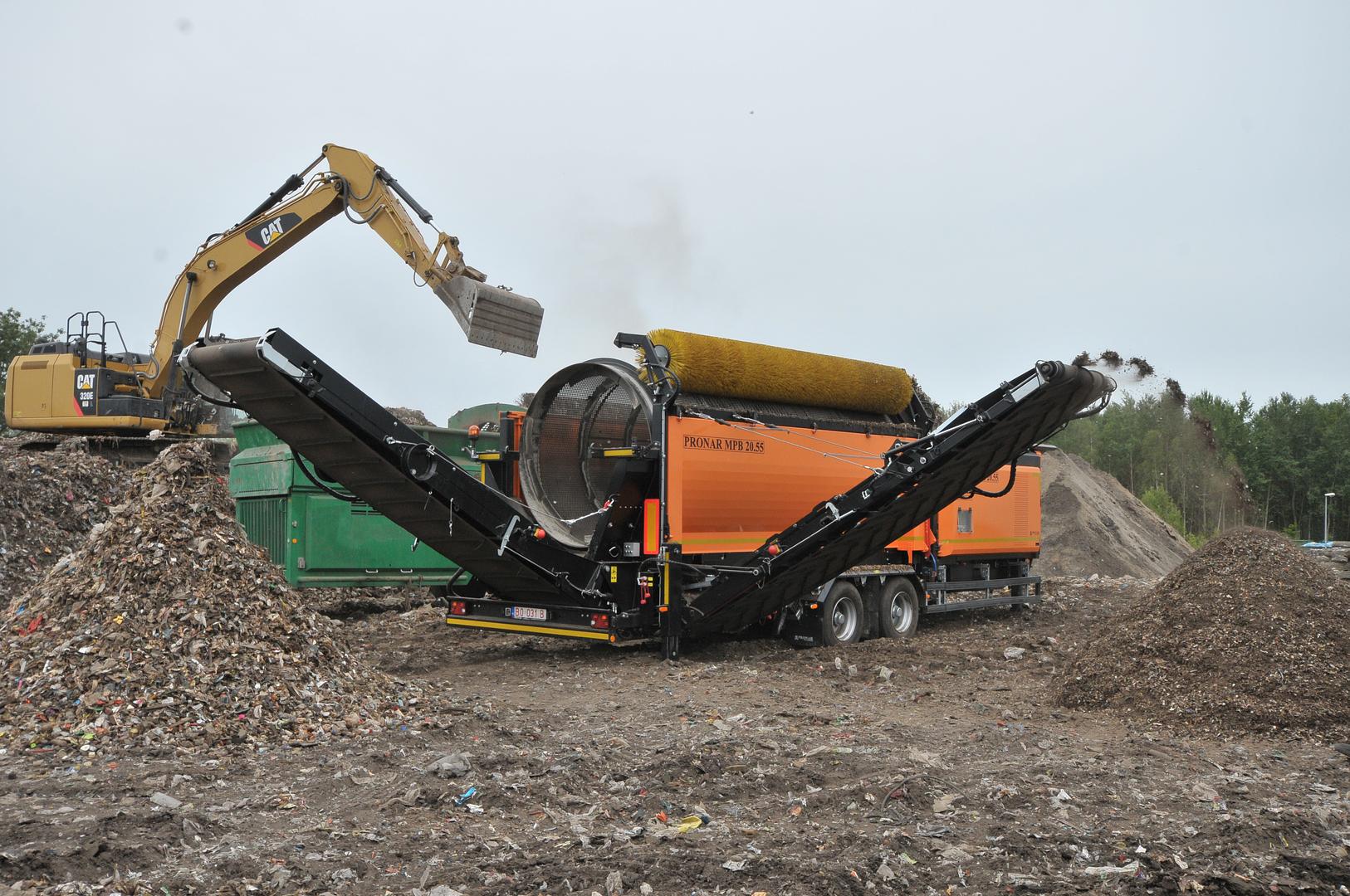 Pronar Trommel Screens for Recycling and Material Processing