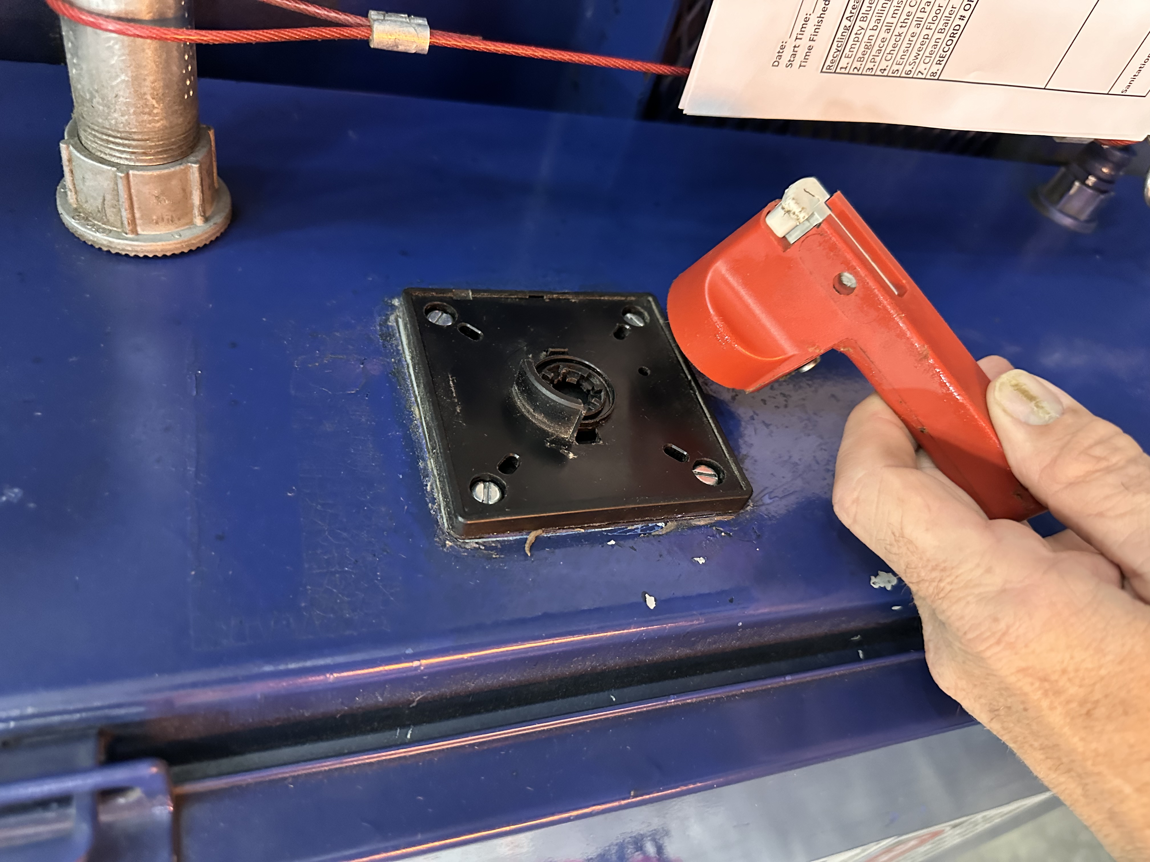 Lockout-Tagout and Daily Inspection Standards for Baler Systems