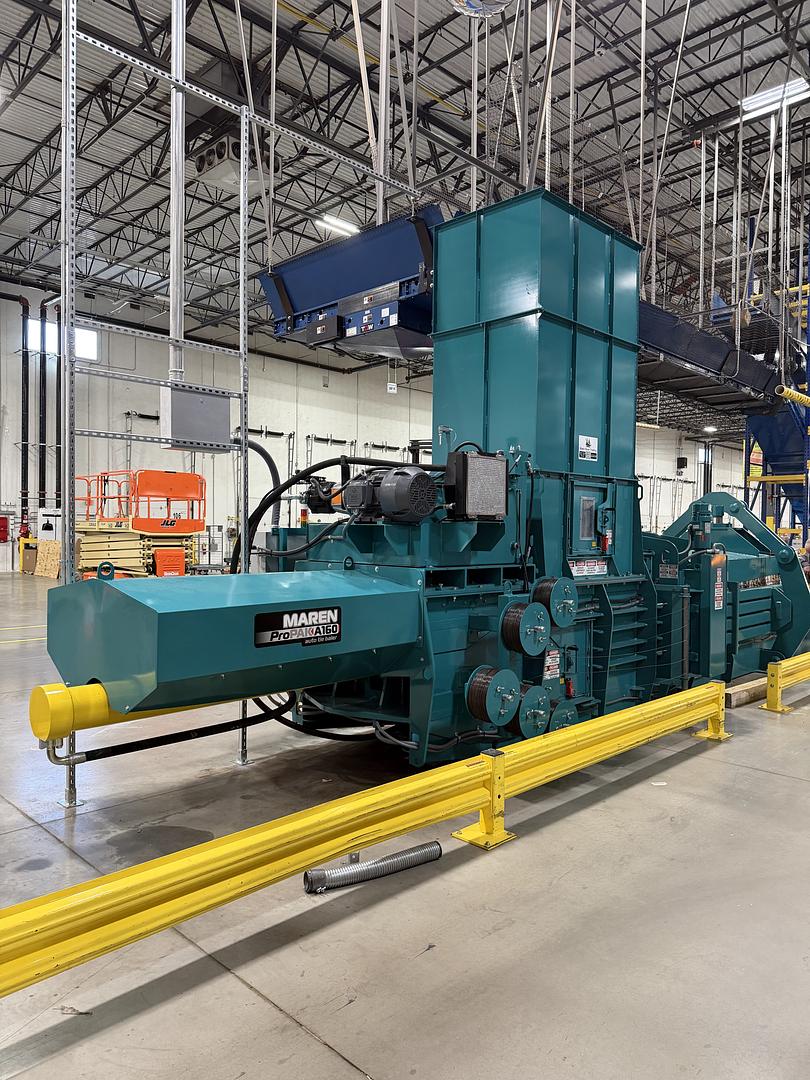 BRT Supports Maren Engineering with Auto-Tie Baler Installation at Pennsylvania Distribution Center