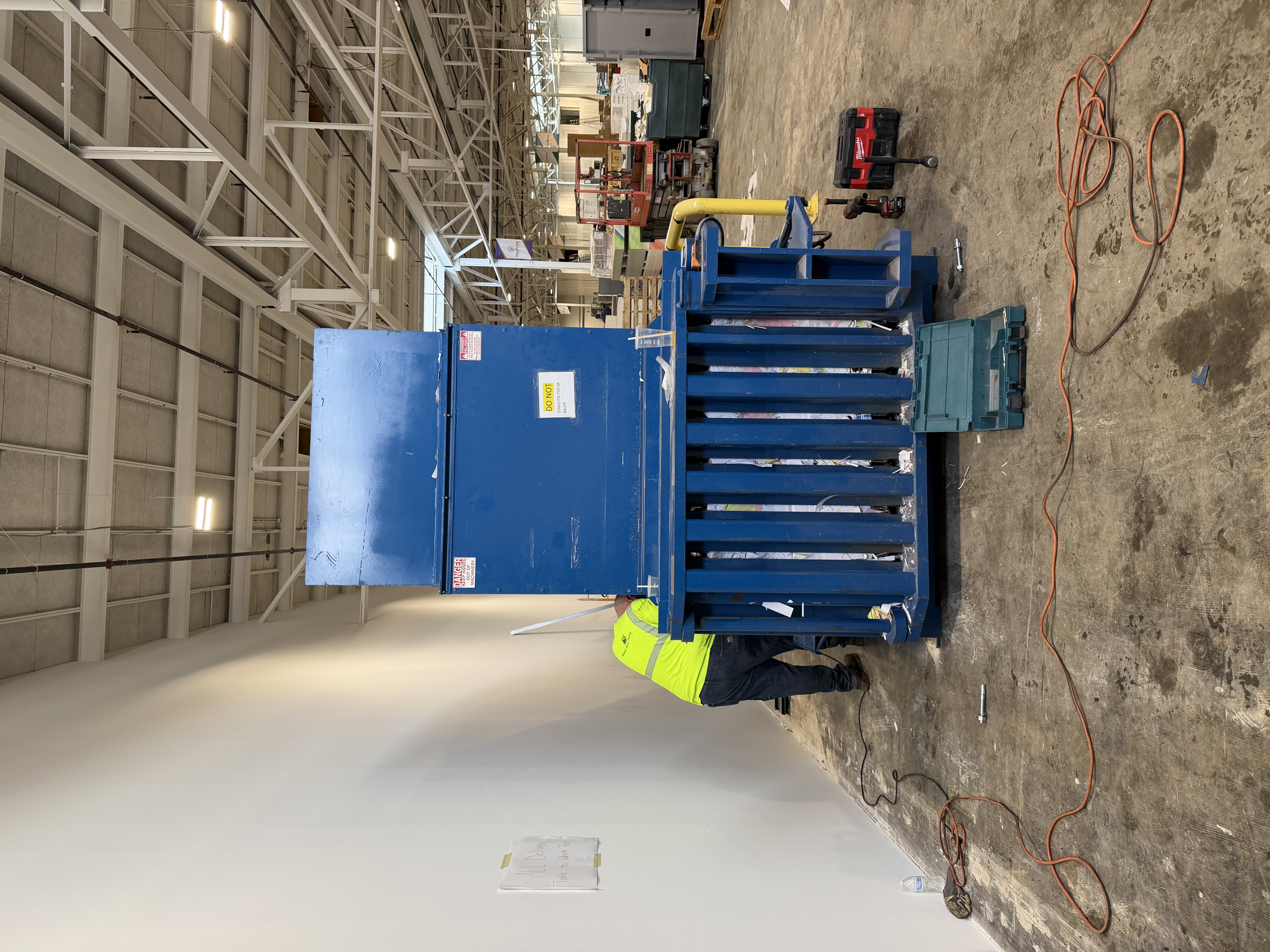 Successful Baler and Conveyor Relocation in Greater Cleveland, Ohio
