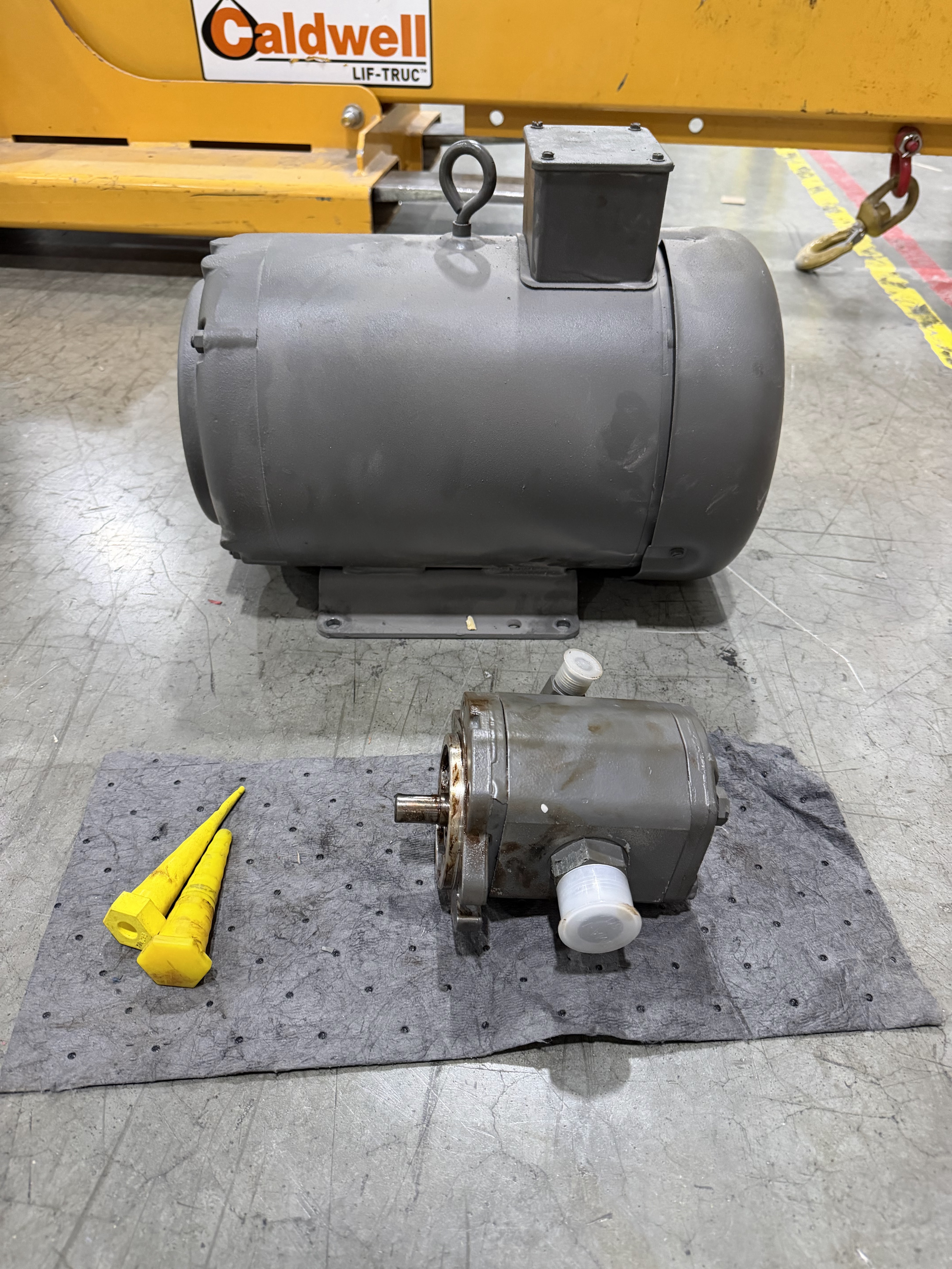 When the Power Unit Fails: BRT Replaces a Vertical Baler Motor and Hydraulic Pump in the Field