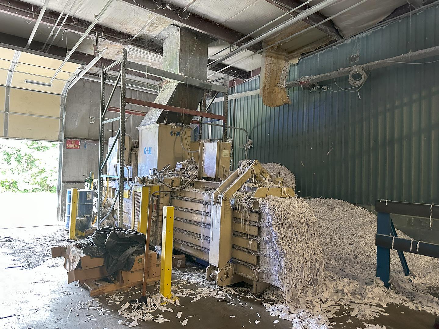 Auto-Tie Baler Rebuild & Installation — Cyclone Support Upgrades