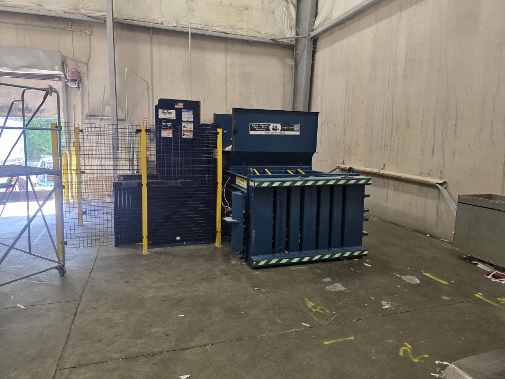 BRT Installs Reconditioned Full-Eject Closed-Door Baler with Box Dumper Integration