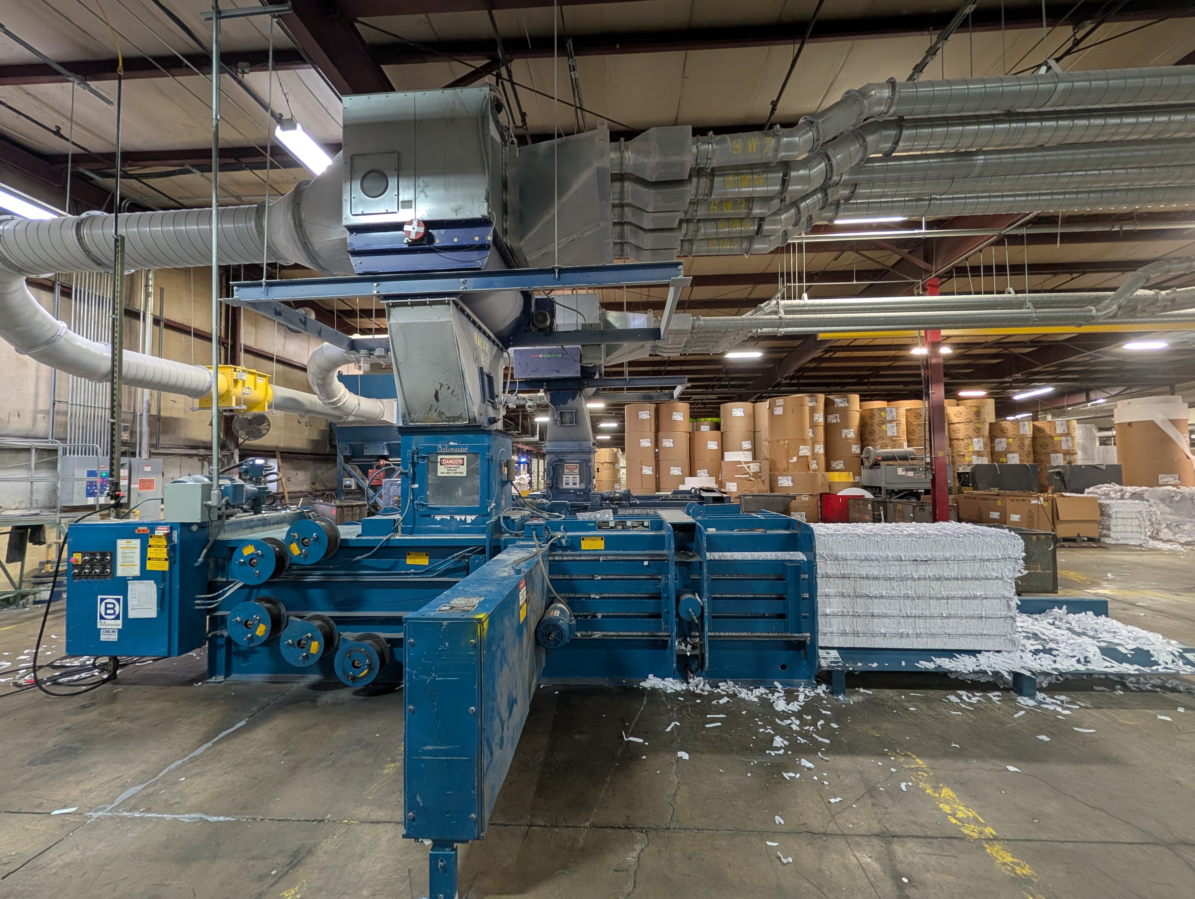 Auto-Tie Baler Replacement and Bale Table Upgrade Completed by BRT in Ohio