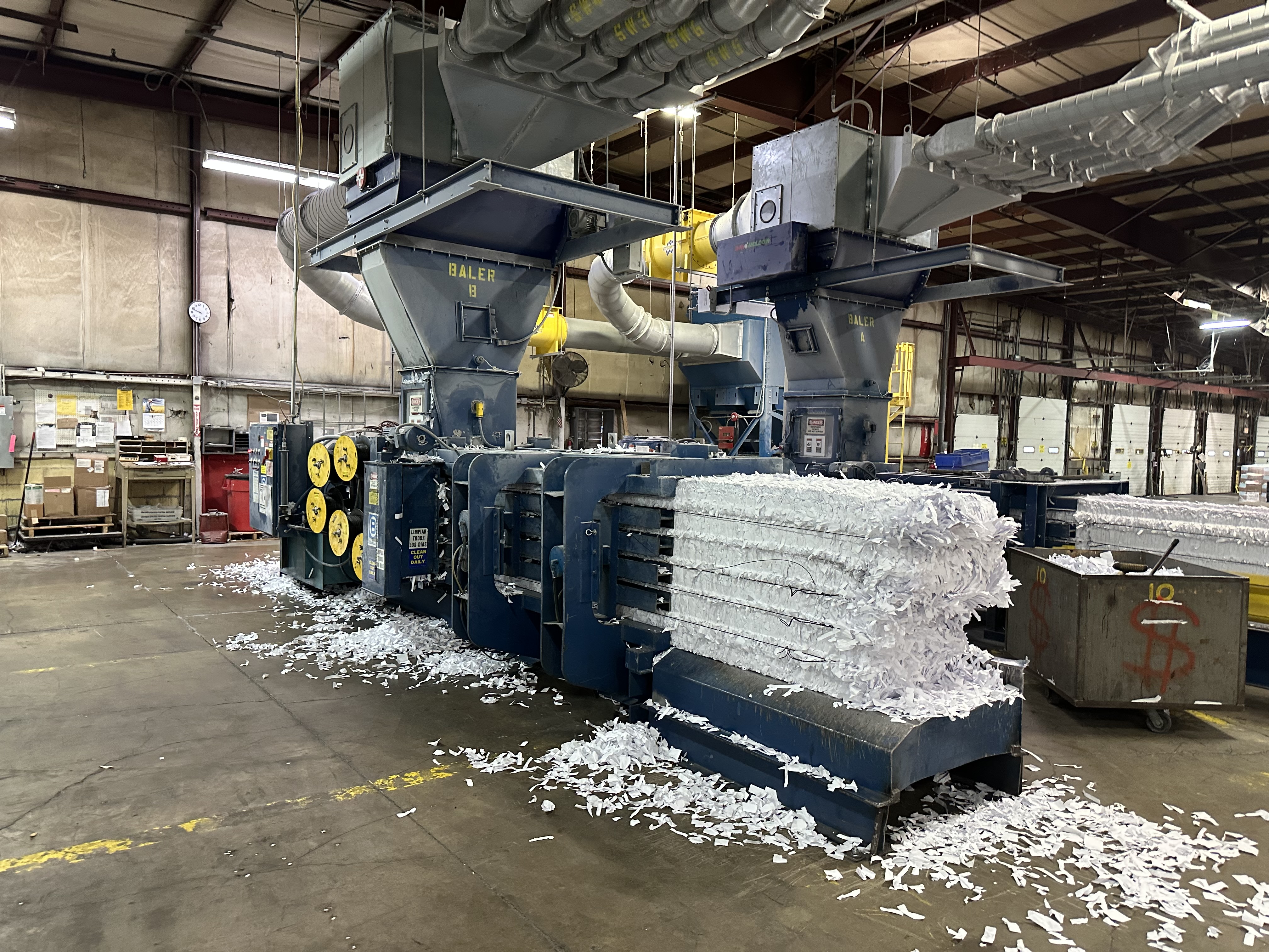 Auto-Tie Baler Replacement and Bale Table Upgrade Completed by BRT in Ohio