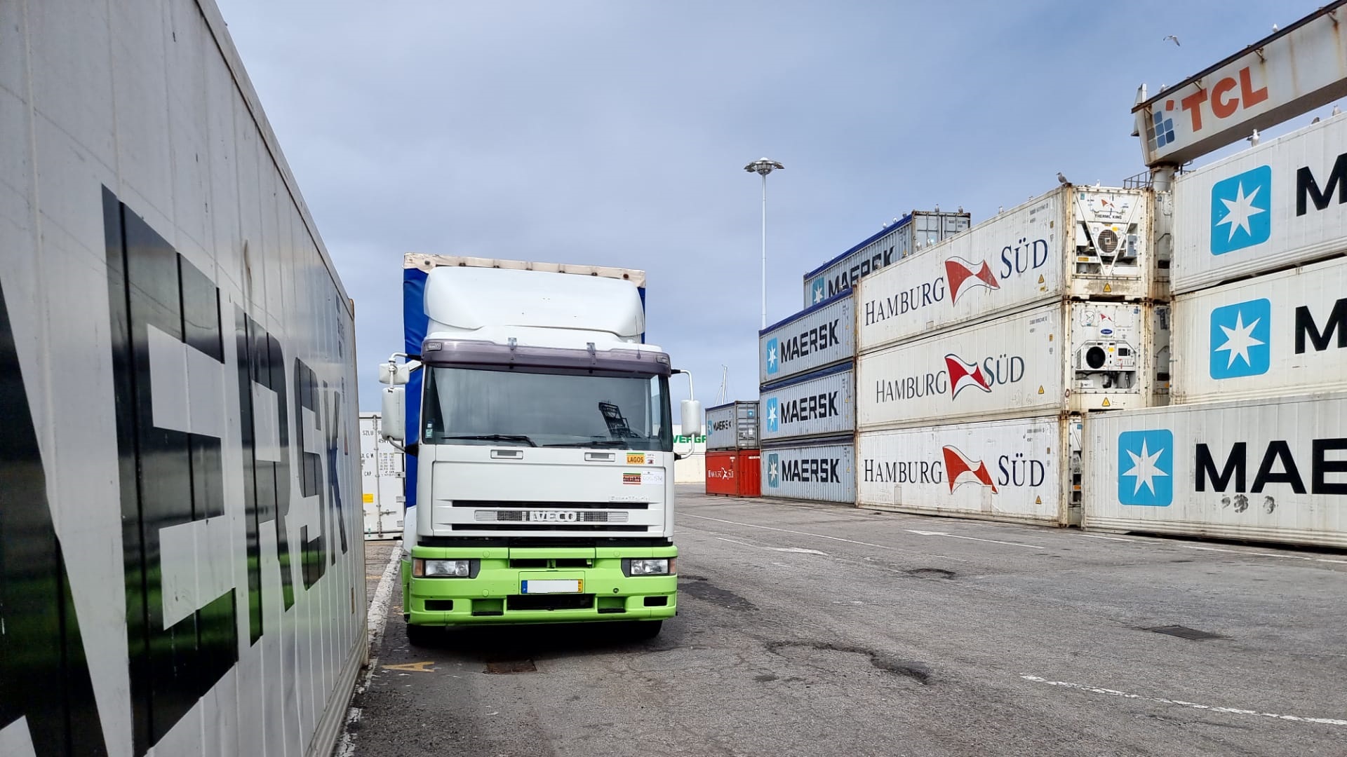 Grimaldi Shipping from Portugal to Lagos - Nigeria.