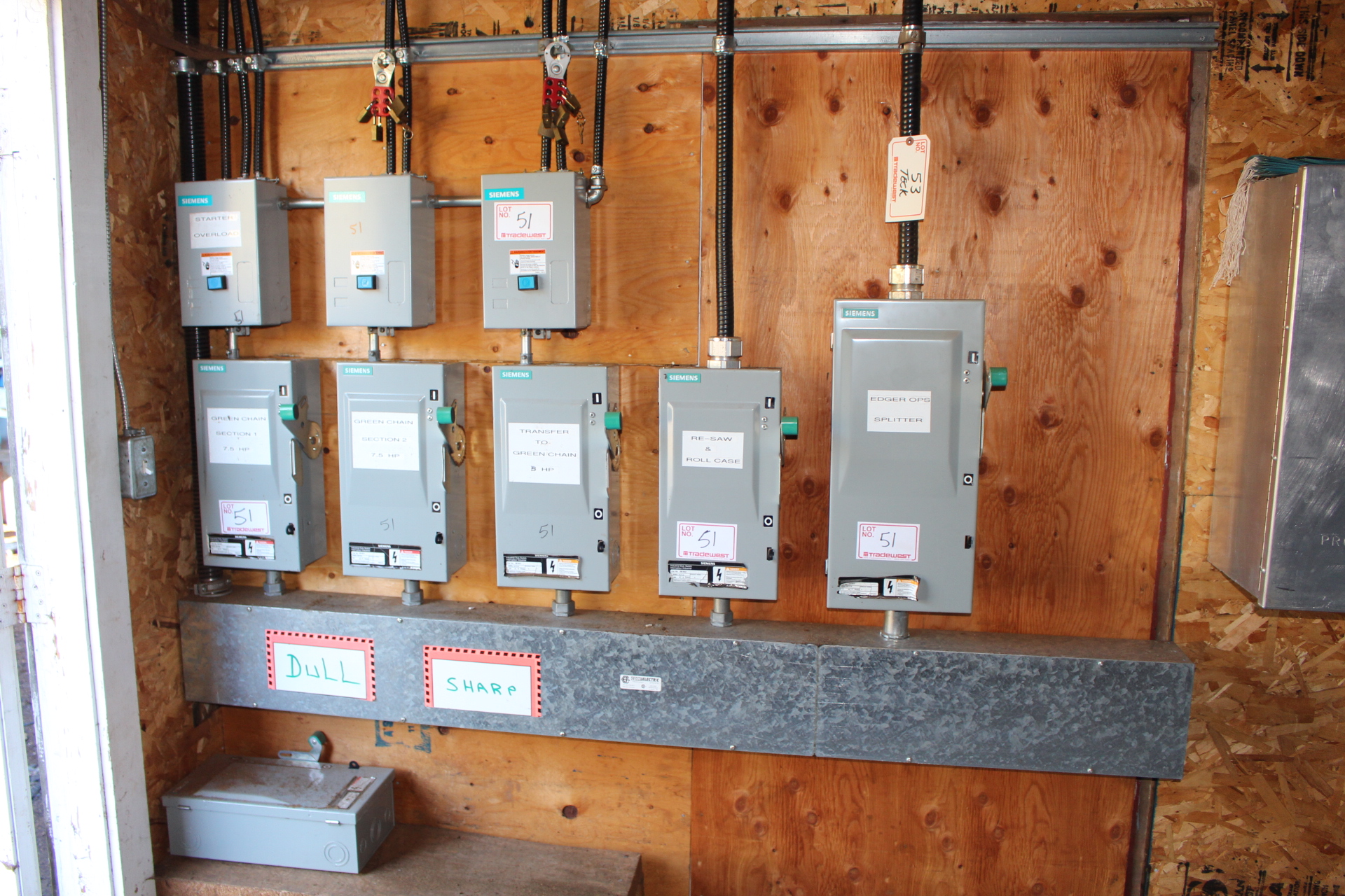 PAST AUCTION- B & L Forest Products Ltd- Gold River Sawmill 