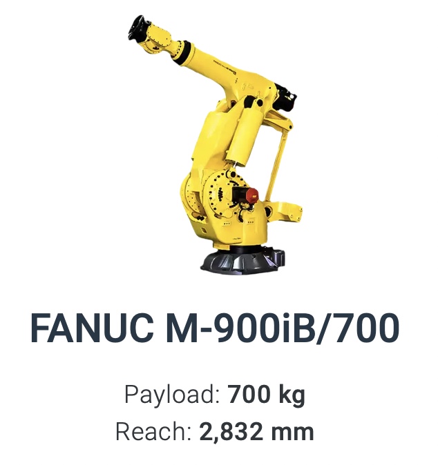 Fanuc M-900iB/700 Data Sheet
