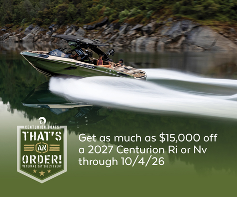 Centurion “That’s an Order” Sales Event — Save Up to $10,000
