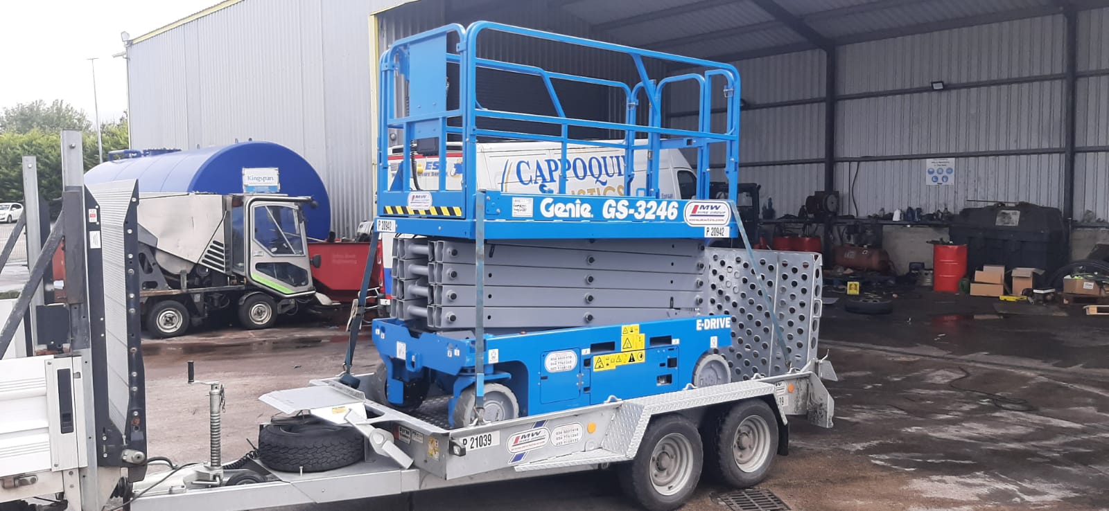 Genie GS- 3246 Scissor Hoist SOLD.... being delivered to the customer in Co. Waterford.. 