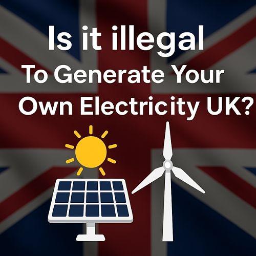 Is it illegal To Generate Your Own Electricity UK?