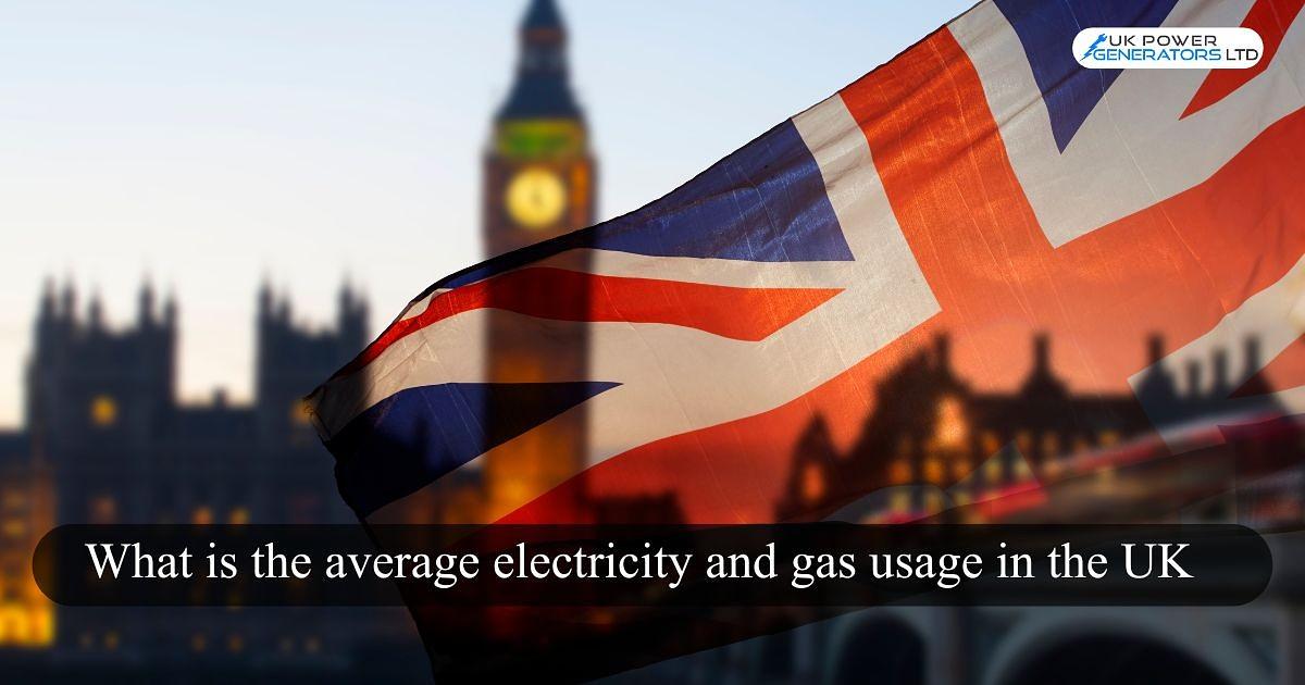What is the average Electricity and Gas usage in the UK?
