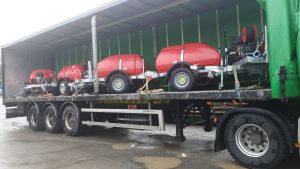 Load Of Mobile Washers Delivered To Site…SOLD…To Large Construction Company