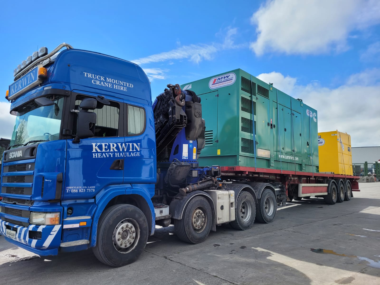 New 1100 KVA Cummins and 9000 Litre Western Fuel Tank SOLD 
