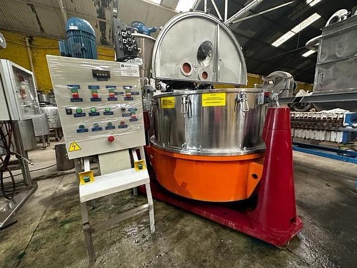 Centrífuga de Cestos Automática: Eficiência e Durabilidade em Aço Inox 316