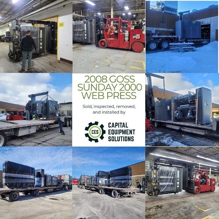 Case Study: 2008 Goss Sunday 2000 Web Press Relocation 