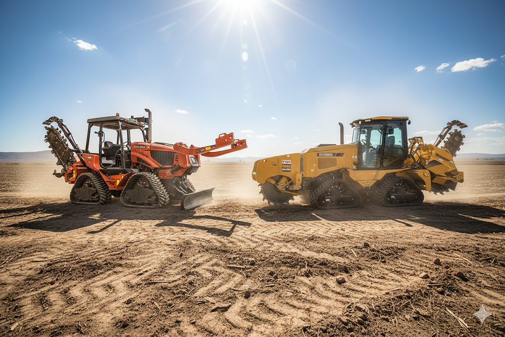 Trencher Showdown: Chain vs. Wheel vs. Rock Saw vs. Vibratory Plow – Which Digs Best for Your Project?