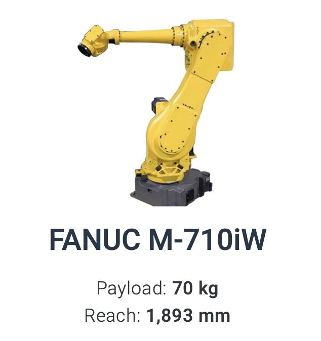 Fanuc M-710iW Data Sheet