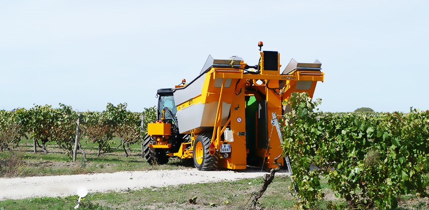 GT1, la vendemmiatrice trainata semplice ed economica da GREGOIRE