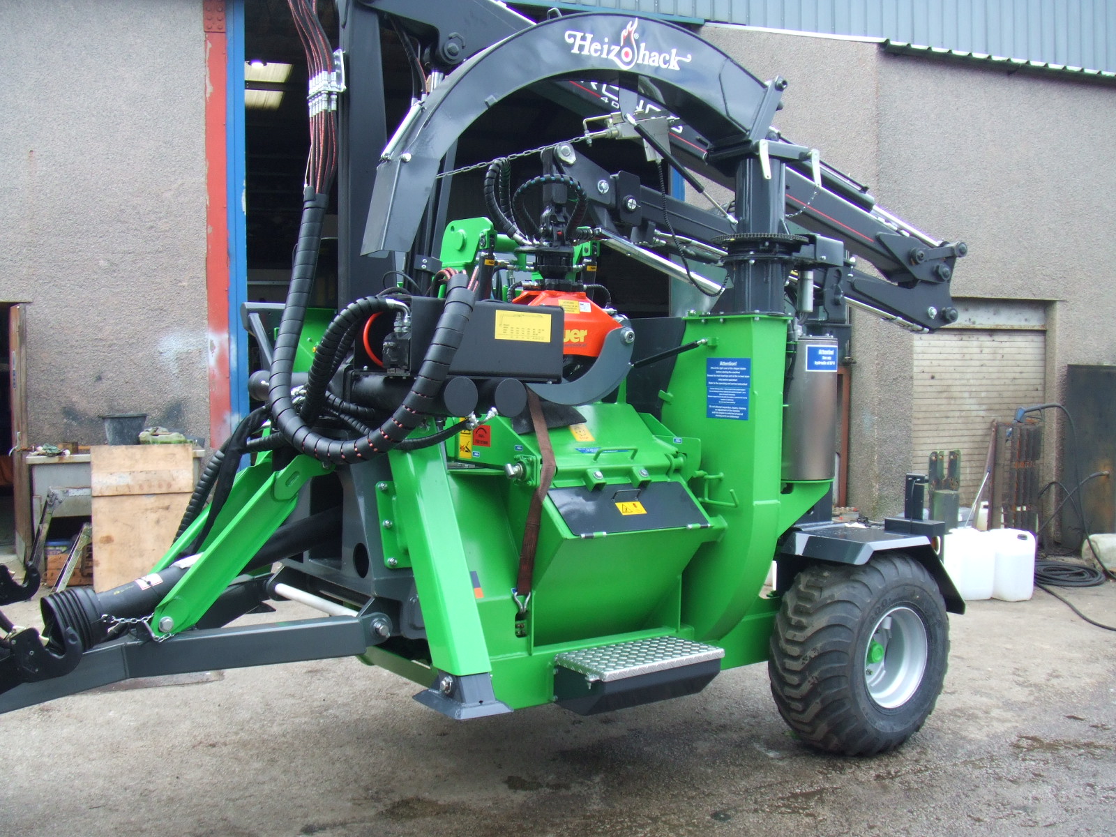 ARB SPECIAL 16” 400MM ROUND CAPACITY ACP WHOLE TREE CHIPPER