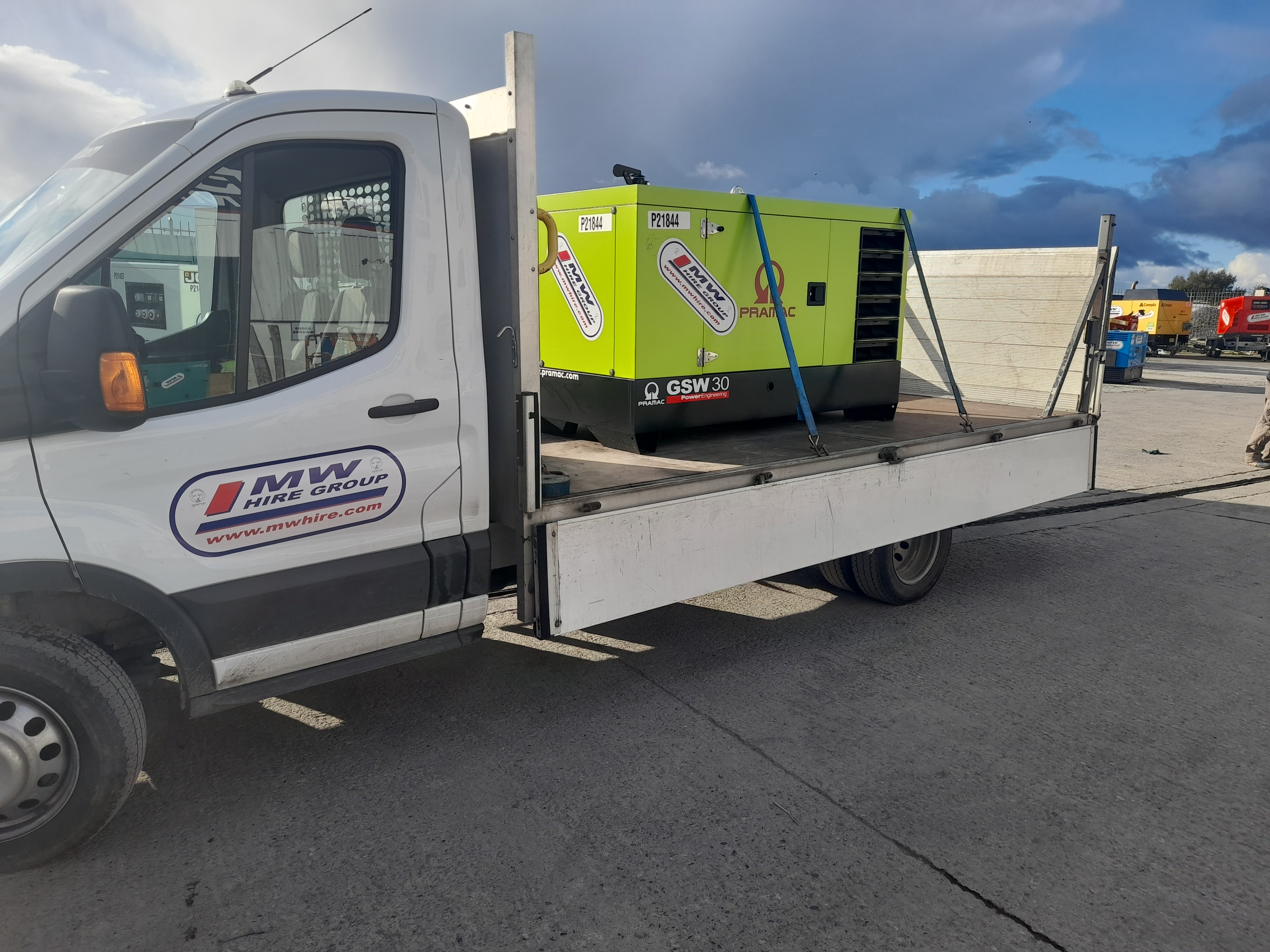 New Pramac GSW30 Silent Generator SOLD... Delivered to the customer in Kildare