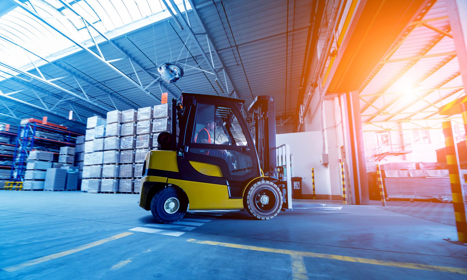 NovaLift material handling equipment ready for service