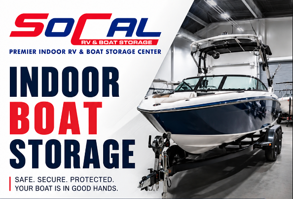 Indoor boat storage facility