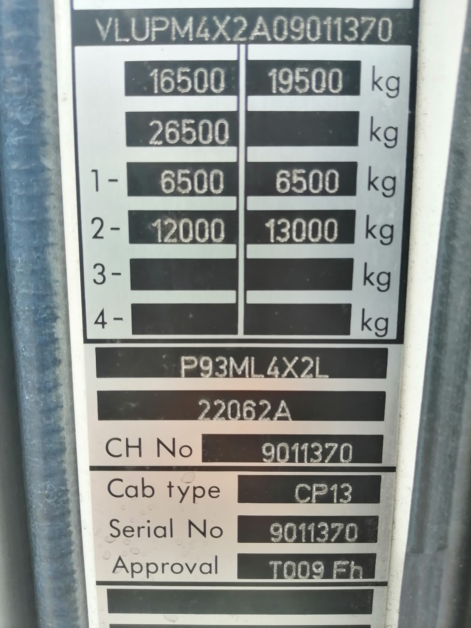 Left hand drive Scania 93M 220 18 ton curtainsider truck recently sold to Lagos - Nigeria. 