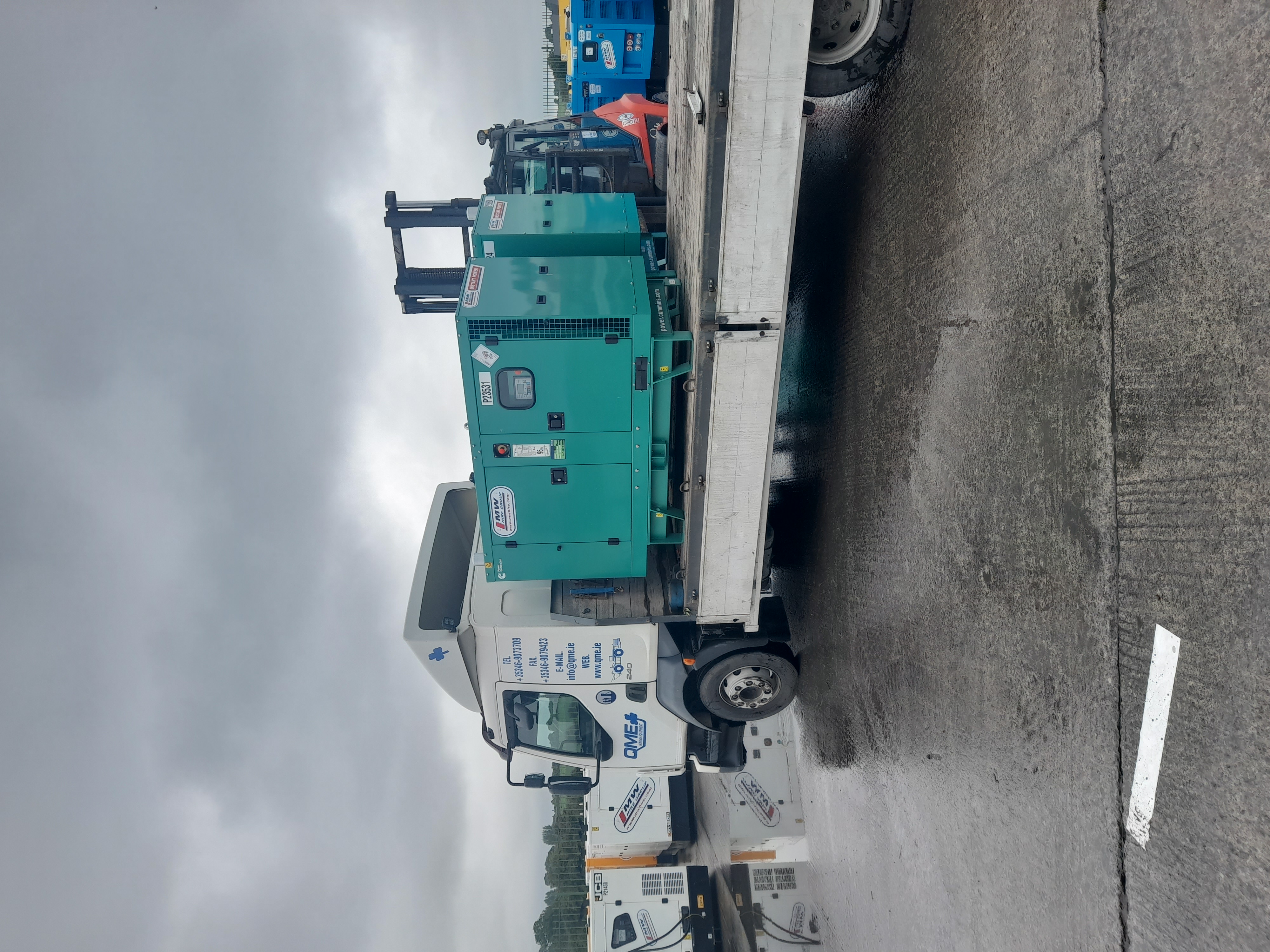 2x new Cummins C33D5 Generators SOLD.. to a construction equipment supplier in Meath 