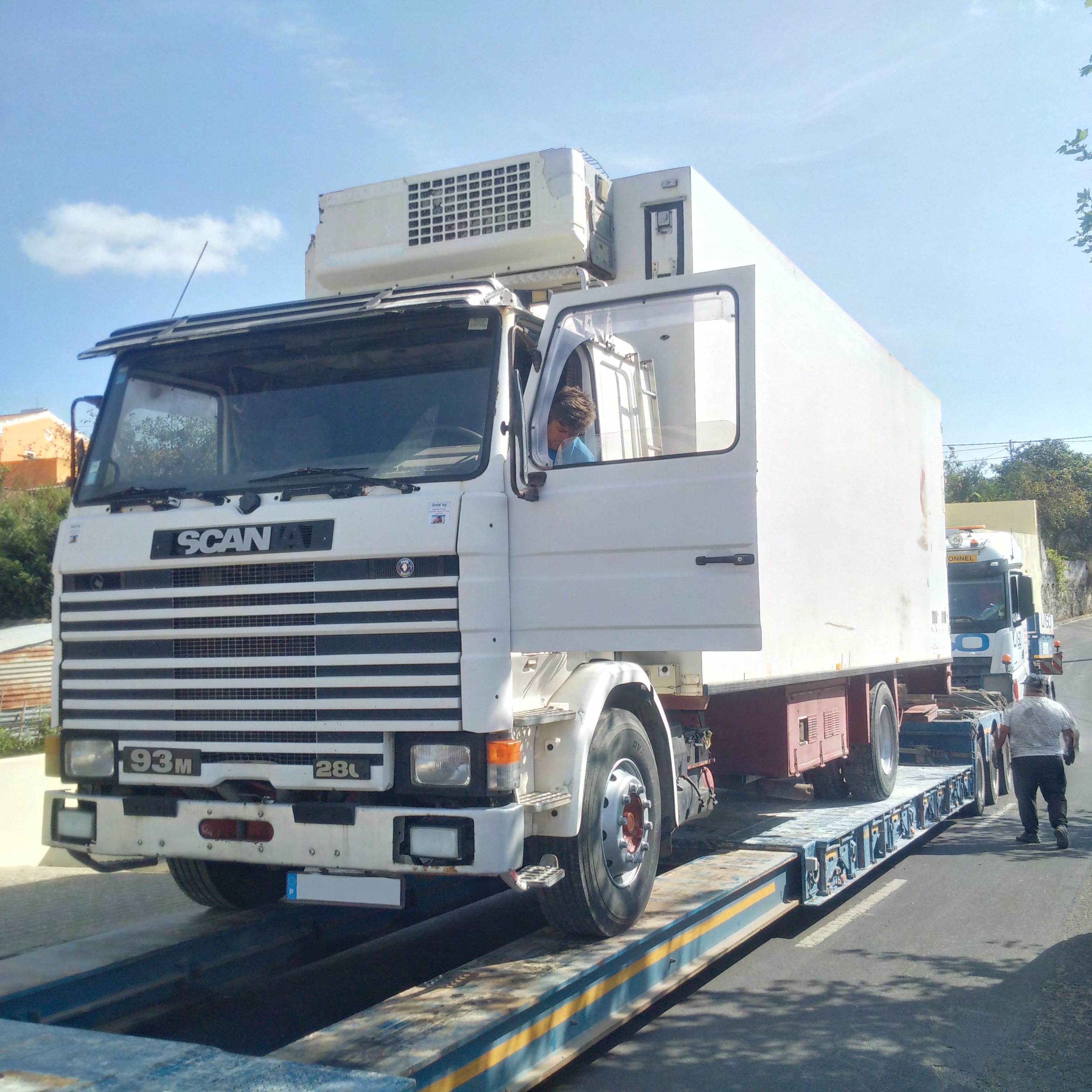 Delivery to port by special road transport. Shipping to Lagos - Nigeria.