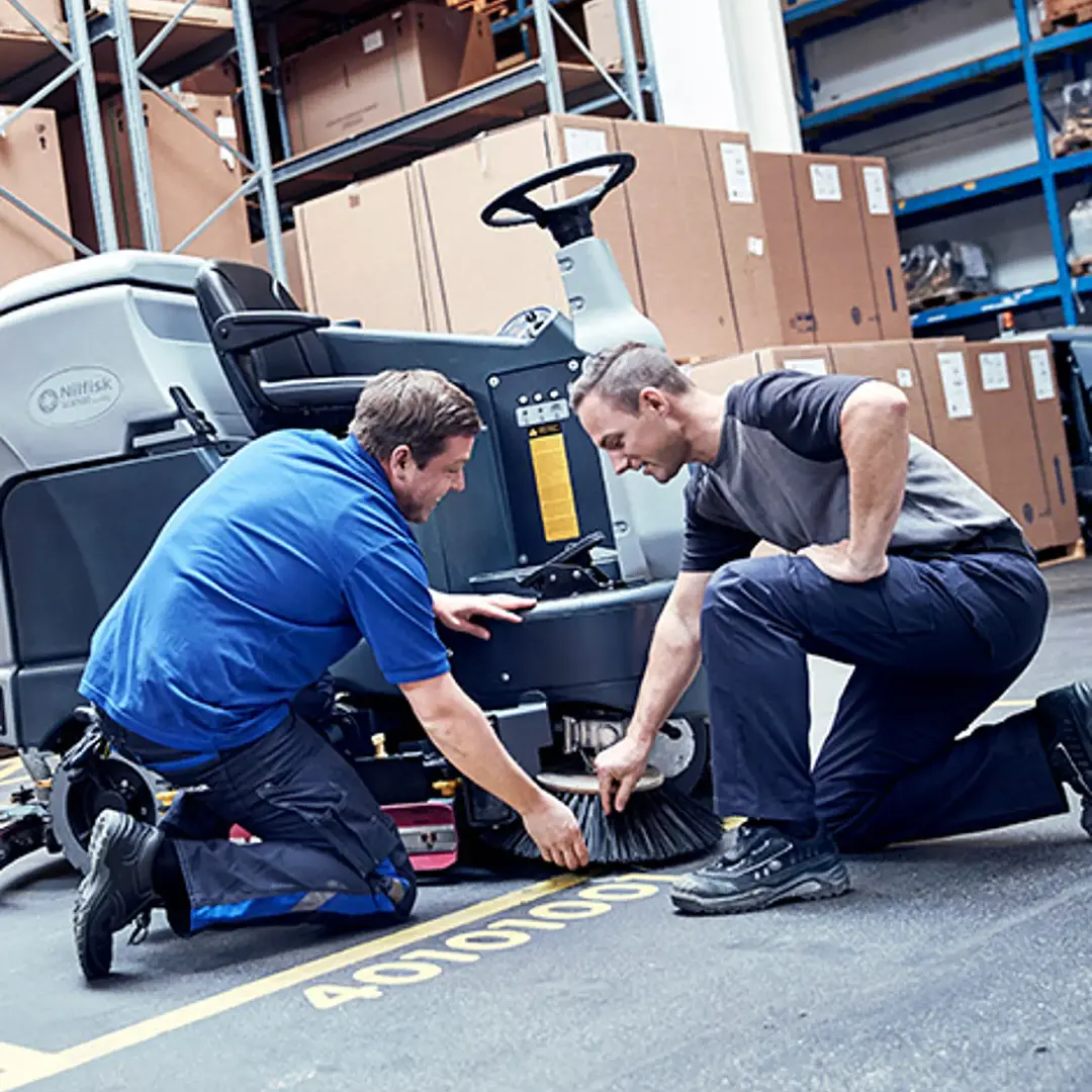 Commercial cleaning equipment serviced by Equipment Repair Source