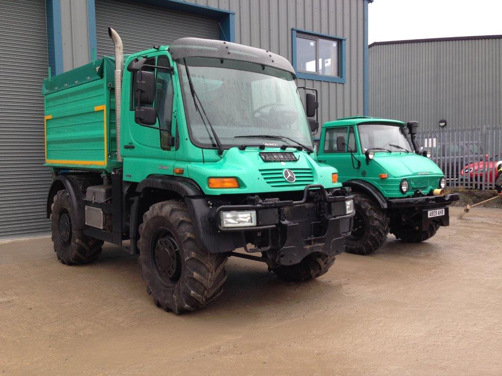 UNIMOGS 30 YEARS APART 200HP GAIN