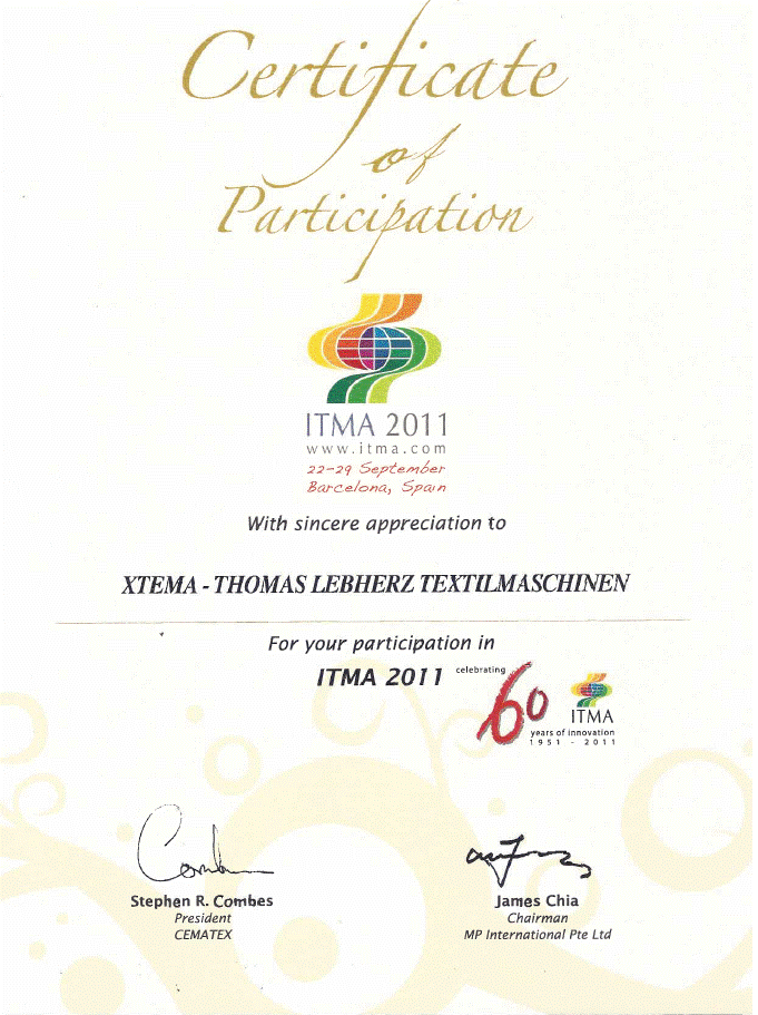 ITMA 2011 Barcelona, Spain