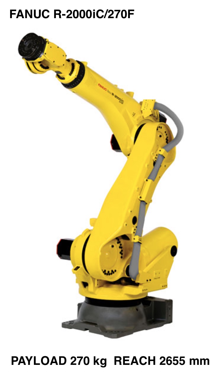 FANUC R-2000iC/270F R-SERIES ROBOT DATA SHEET