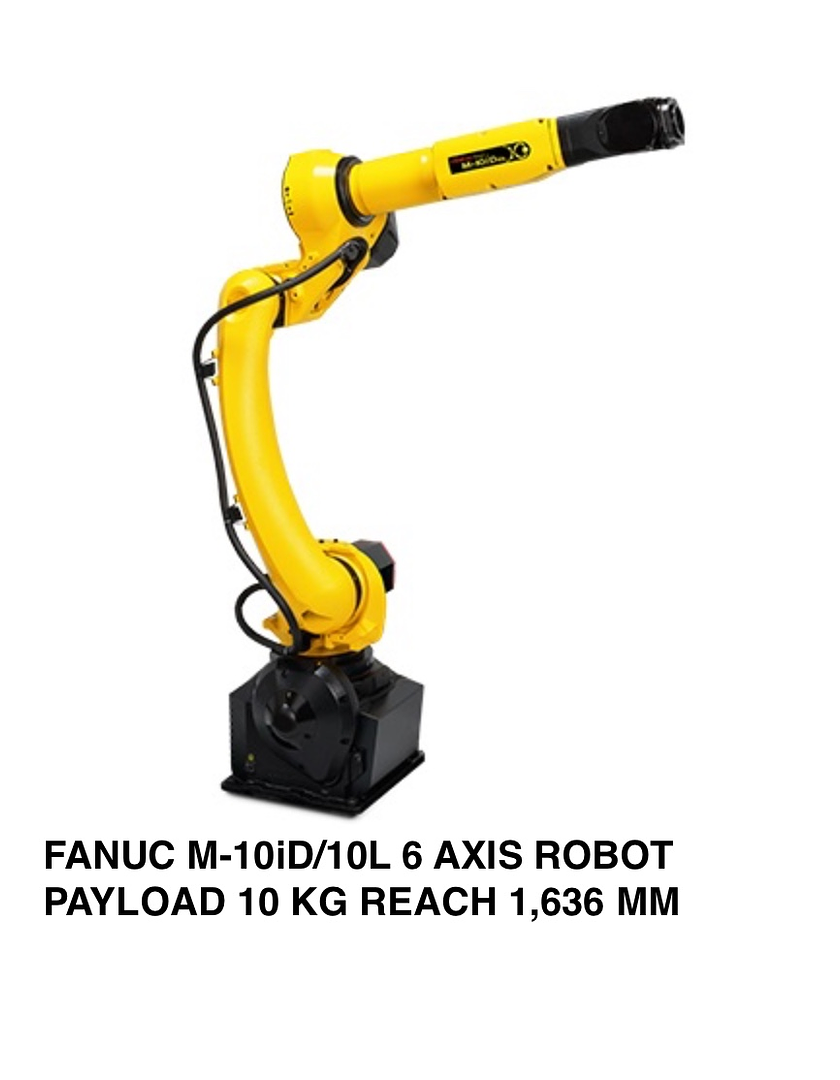 Fanuc M-10iD/10L 6 Axis Robot Small Payload Long Arm