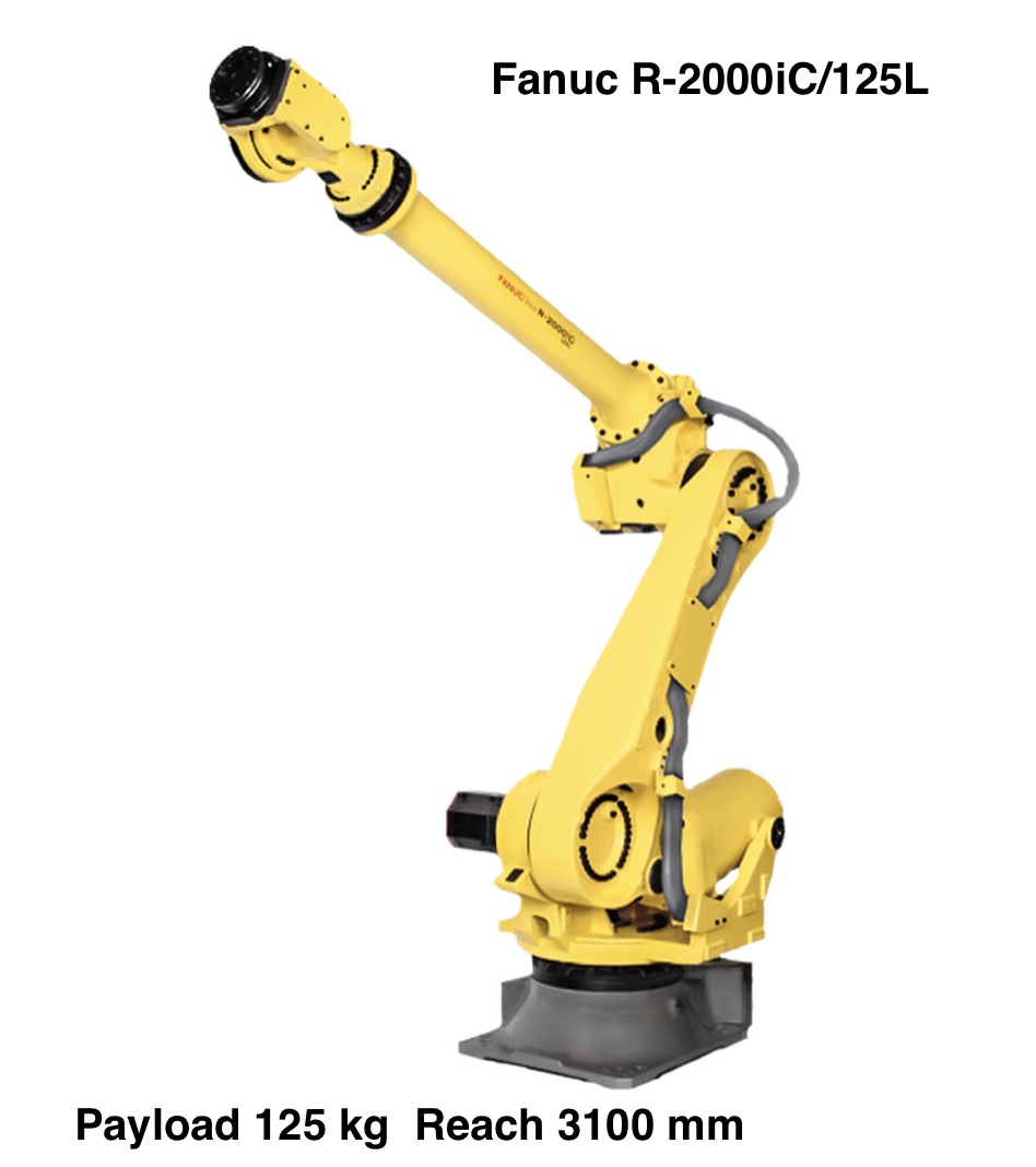 Fanuc R-2000iC/125L R-Series Robot Data Sheet