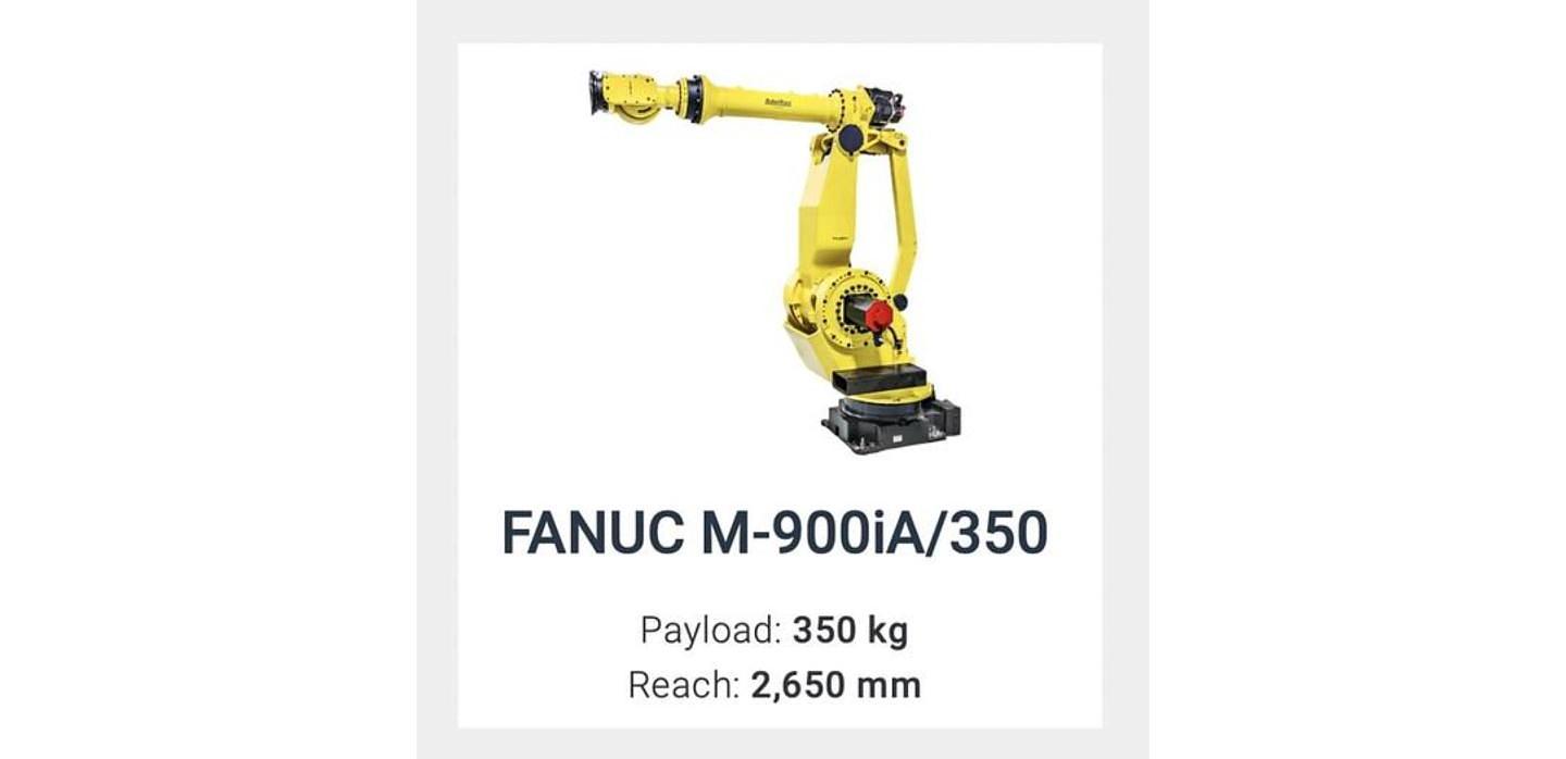 FANUC Payload and Reach Quick Reference