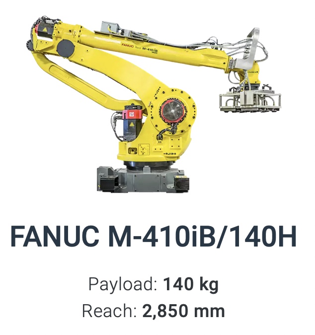 Fanuc M-410iB/140H Data Sheet