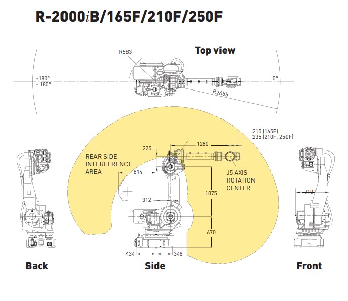 FANUC R-2000iB/210F DATA SHEET R-SERIES ROBOT