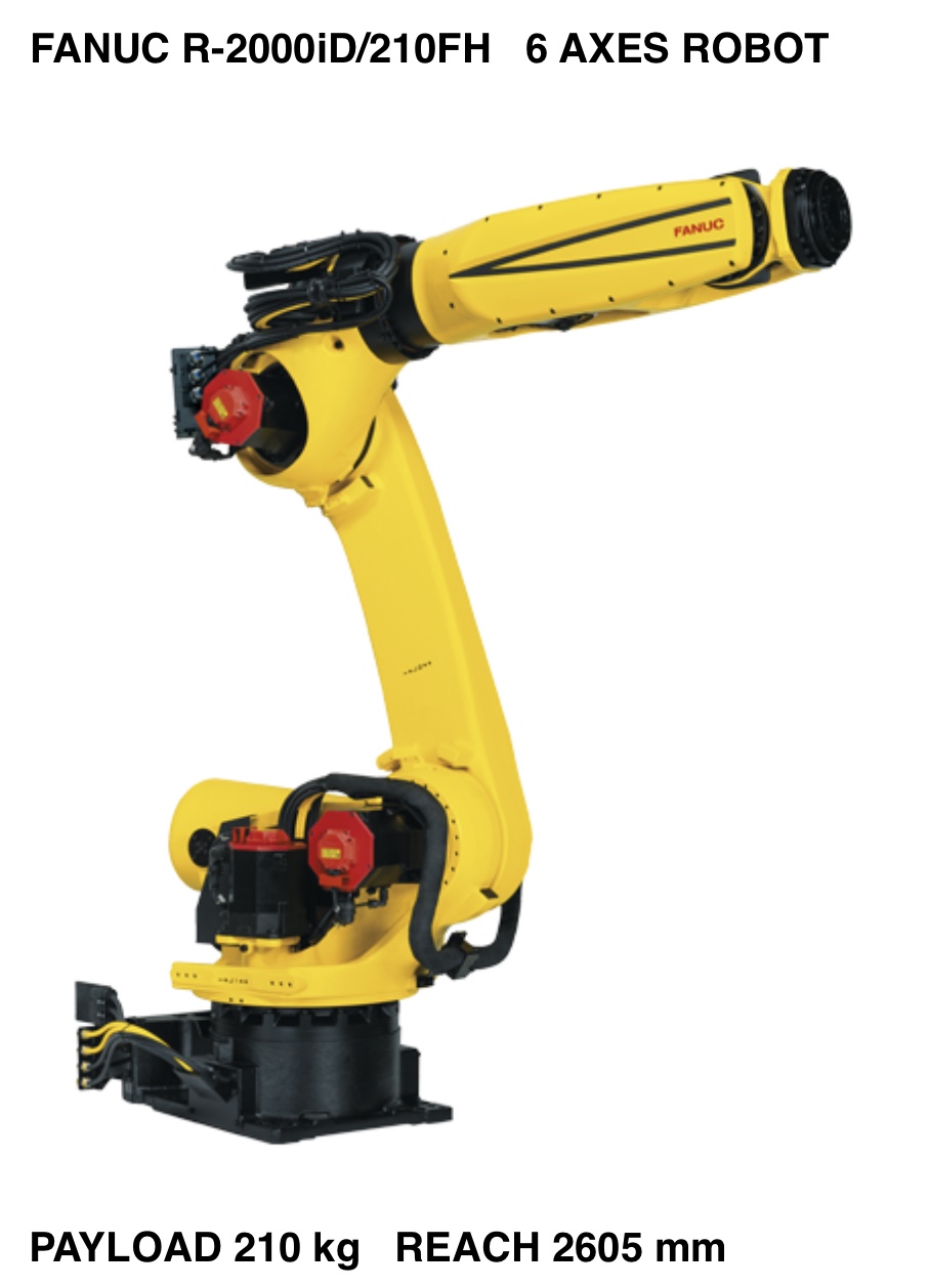 FANUC R-2000iD/210FH R-SERIES ROBOT DATA SHEET