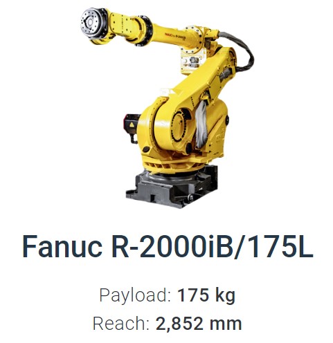 Fanuc R-2000iB/175L Data Sheet R Series Robot