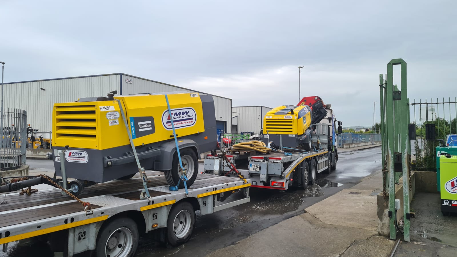 More Atlas Copco 186 High pressure Compressor heading out on a rental project