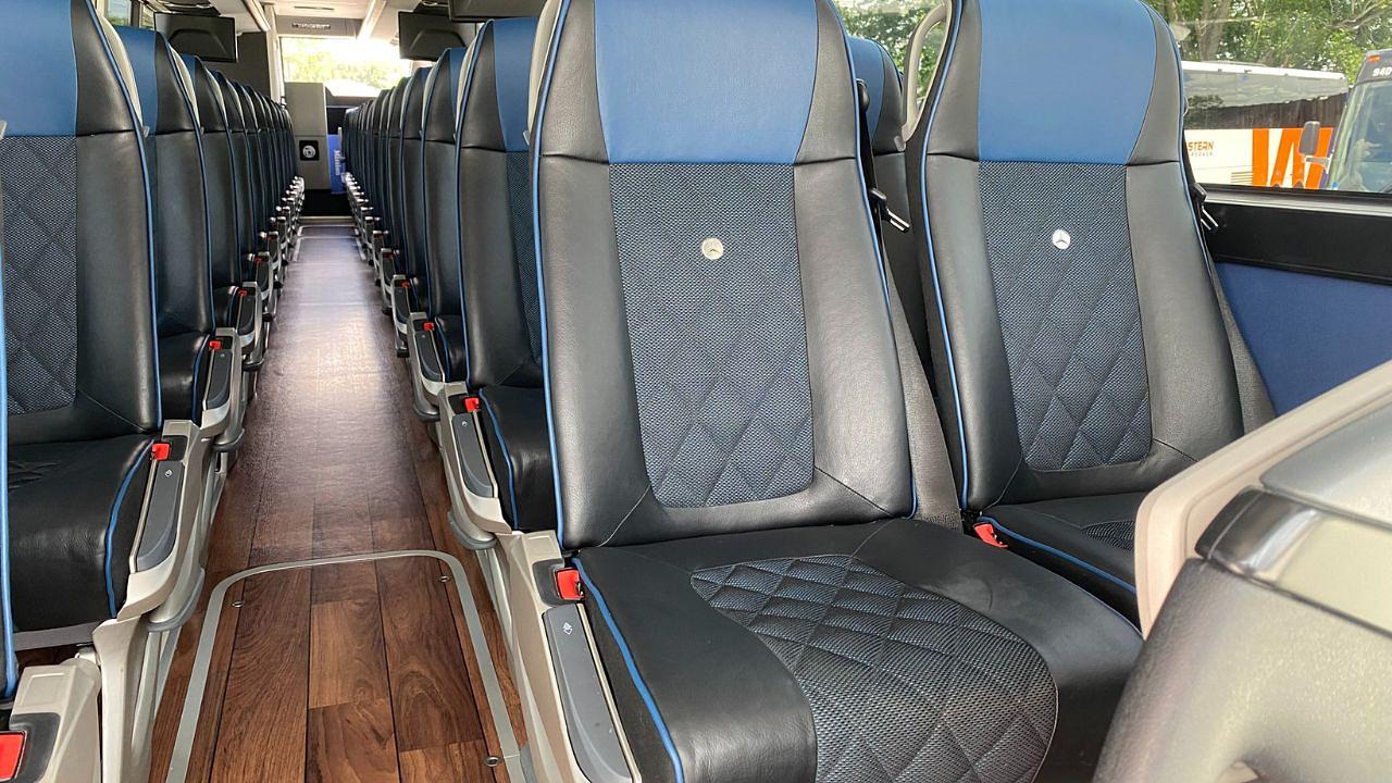 Coach Bus Seating Capacity: Every Type Compared in 2026