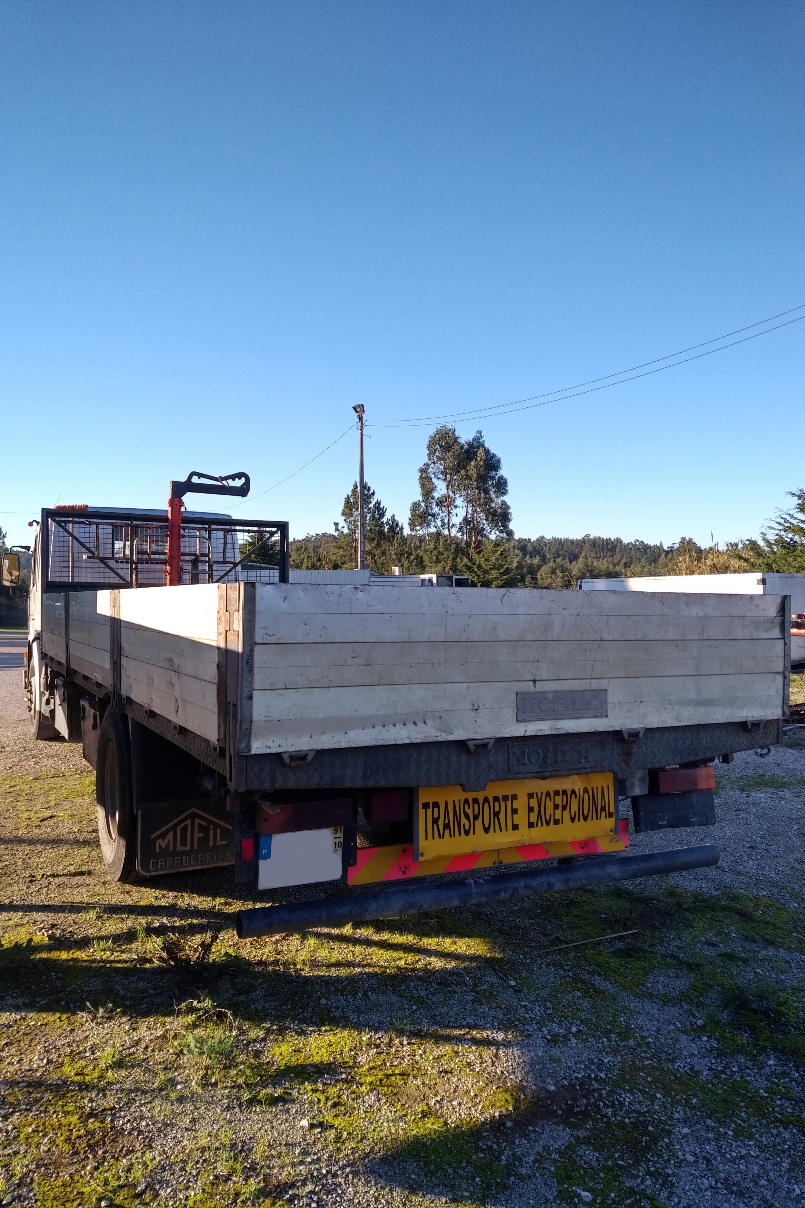 Left hand drive Scania 93M 280 18 ton dropside truck recently sold to Lagos - Nigeria.