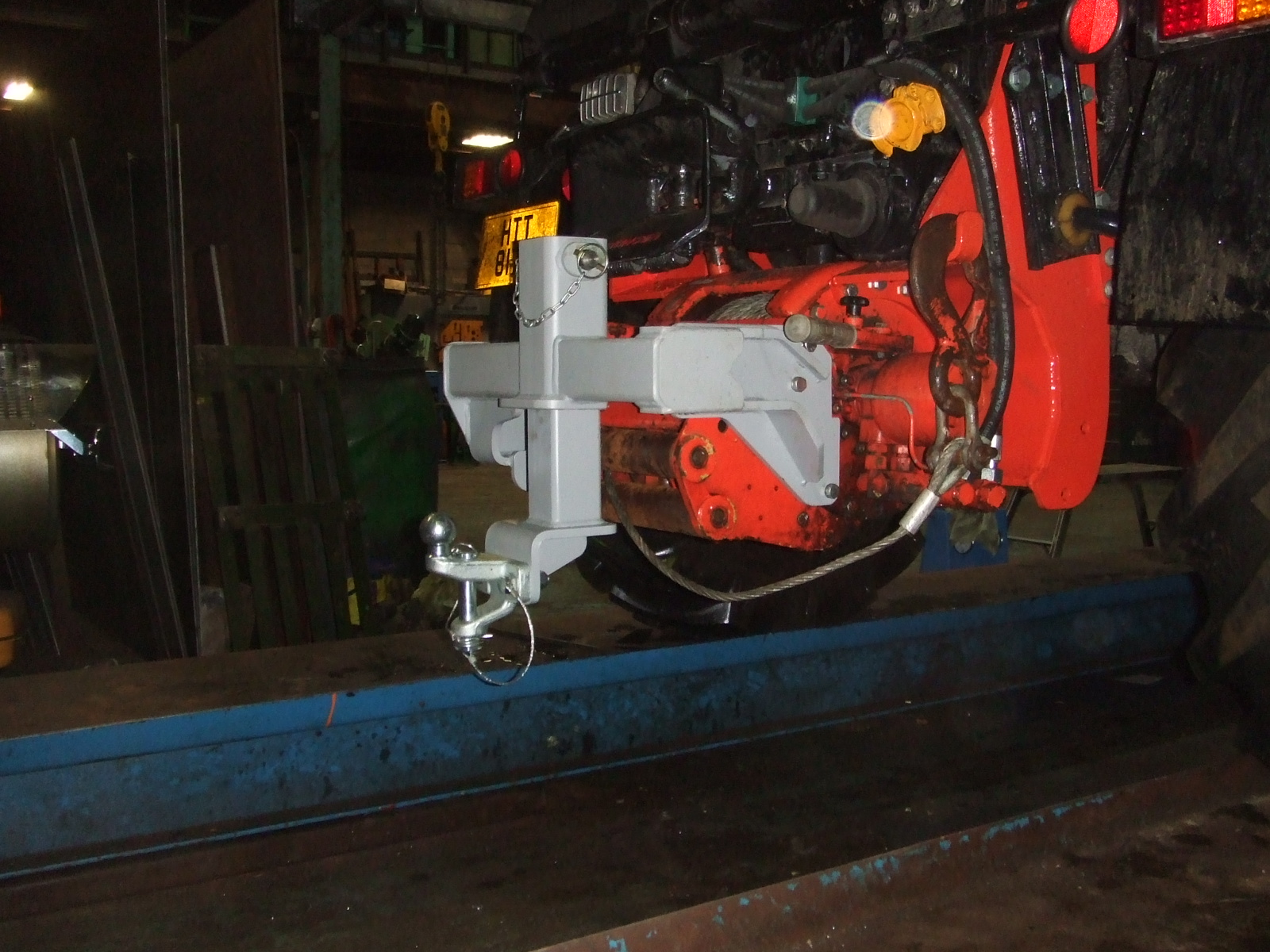 DUECKER HF200 CHIPPER AND WERNER F50 HYDRAULIC WINCH