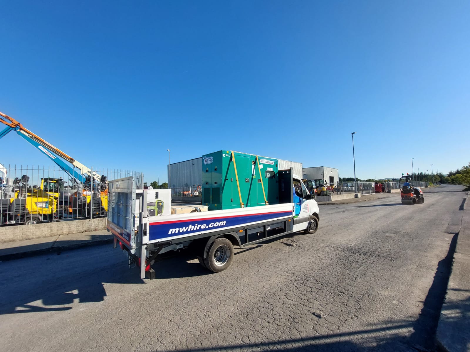 New Cummins C55D5 complete with 160amp Panel and New Pramac Px8000 Generator SOLD.. Being Delivered to the Customer in Carlow